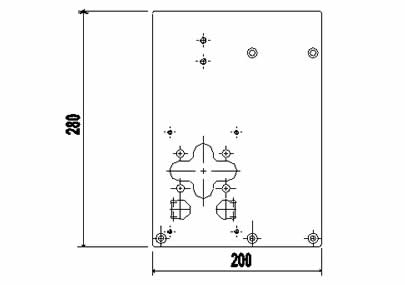 MPL-316 A2 Instrument Mounting Plates with Sunshade